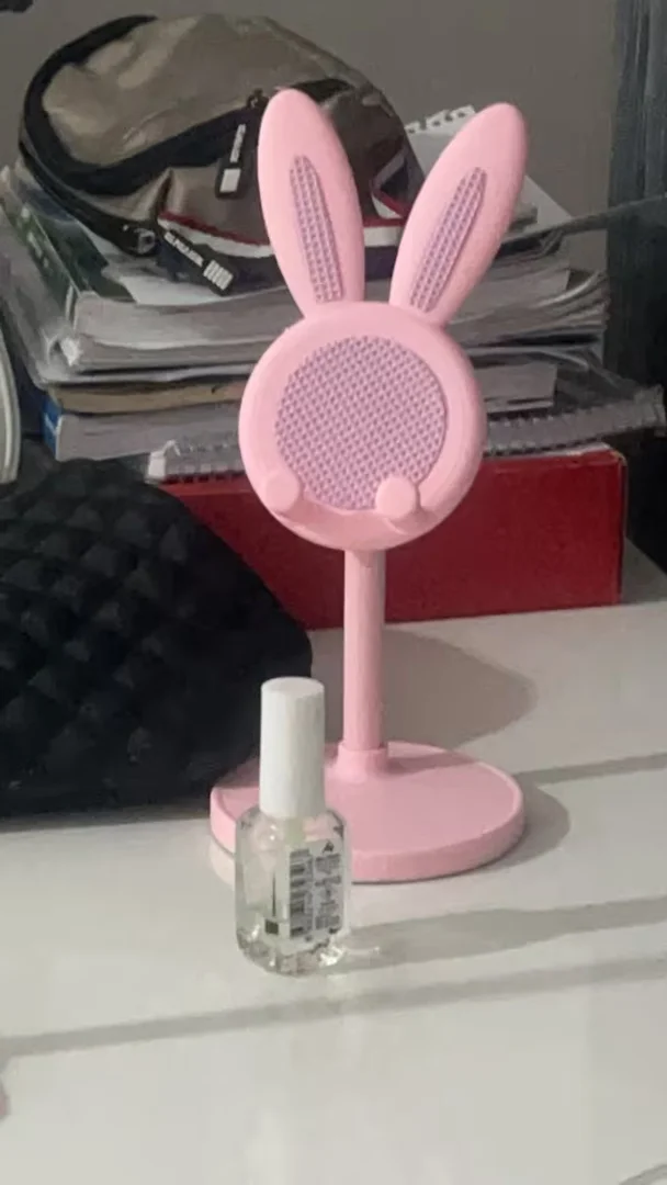 Mobiltelefonhållare Rosa Kanin – Justerbar Höjd - Miniatyrbild 5