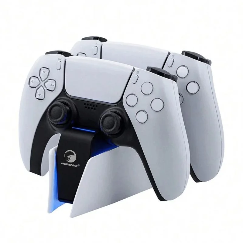 Laddningsställ PS5-kontroller. Laddare Playstation