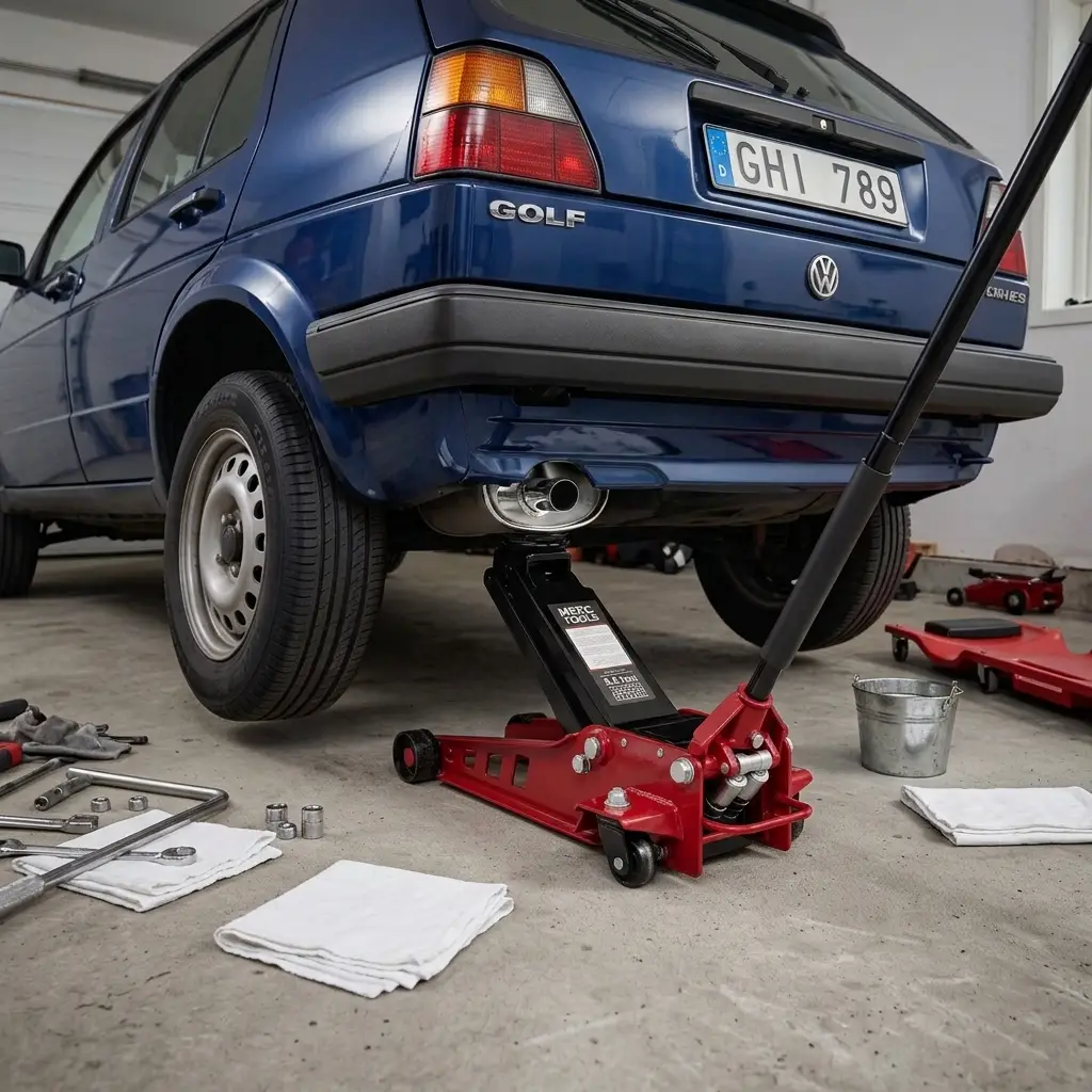 Garagedomkraft 2,5 ton – Lågprofil, höglyft - Huvudbild