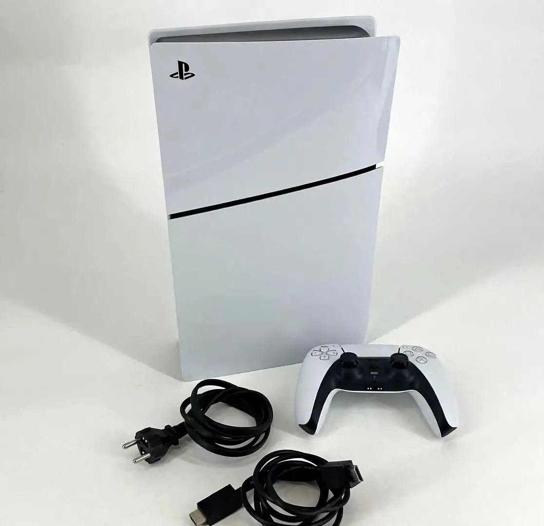 Playstation 5 komplett med kontroll & kablar (PS5) - Huvudbild