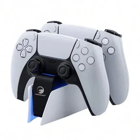 Laddningsställ PS5-kontroller. Laddare Playstation