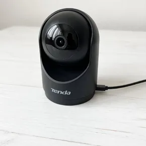 Tenda säkerhetskamera svart (övervakningskamera)