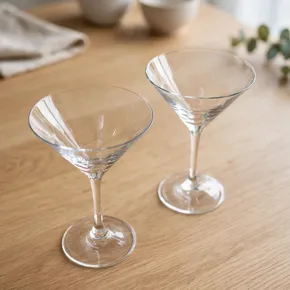 Elegant martini glas – stilfullt set