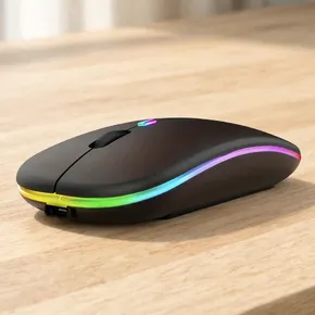 Trådlös RGB-mus med Bluetooth